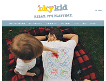 Tablet Screenshot of bkykid.com